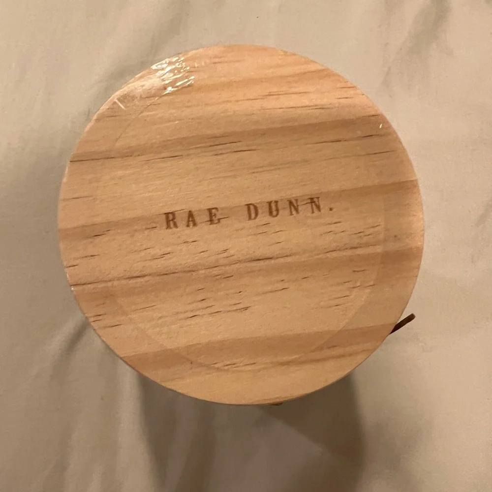 Rae Dunn Hair Tie With Reusable Jar
